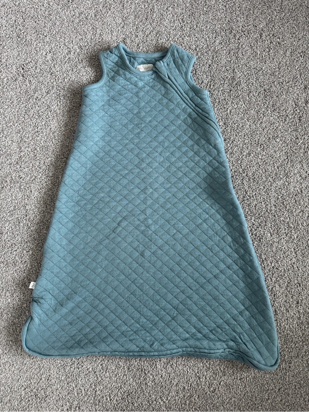 Little Planet by Carter’s Organic Cotton Quilted Sleep Sack S 0-6M Blue